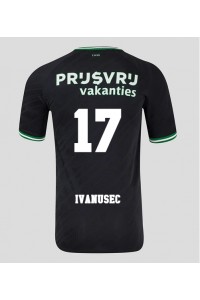 Fotbalové Dres Feyenoord Luka Ivanusec #17 Venkovní Oblečení 2024-25 Krátký Rukáv